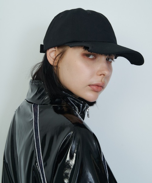 アイバー  帽子 AFF AIVER キャップ 帽子 AIVER ブロークンバイザーキャップT/C