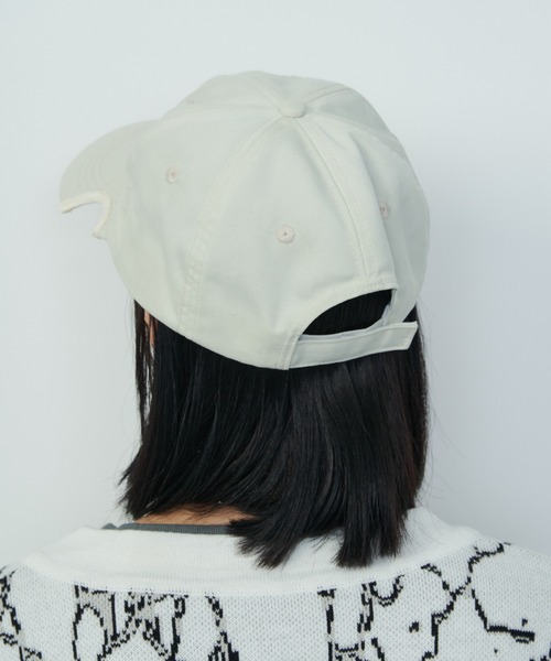 アイバー  帽子 AFF AIVER キャップ 帽子 AIVER ブロークンバイザーキャップT/C