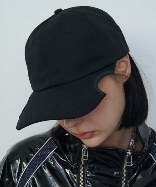 AFF AIVER キャップ 帽子 AIVER ブロークンバイザーキャップT/C