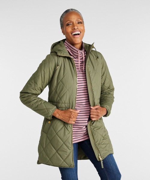 L.L.Bean コート アウター ビーンズ・コージー・キルト・コート