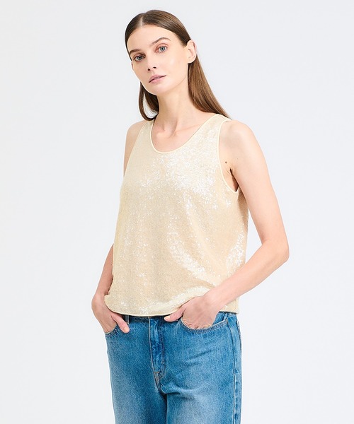 スパンコールタンクトップのおすすめ人気商品一覧 通販 - Yahoo