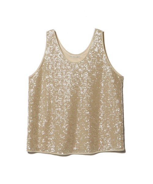 スパンコールタンクトップのおすすめ人気商品一覧 通販 - Yahoo