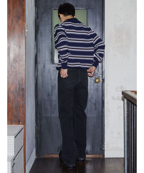 VEQUM ニット セーター 「VEQUM」COLLAR LOOSE KNIT レディース