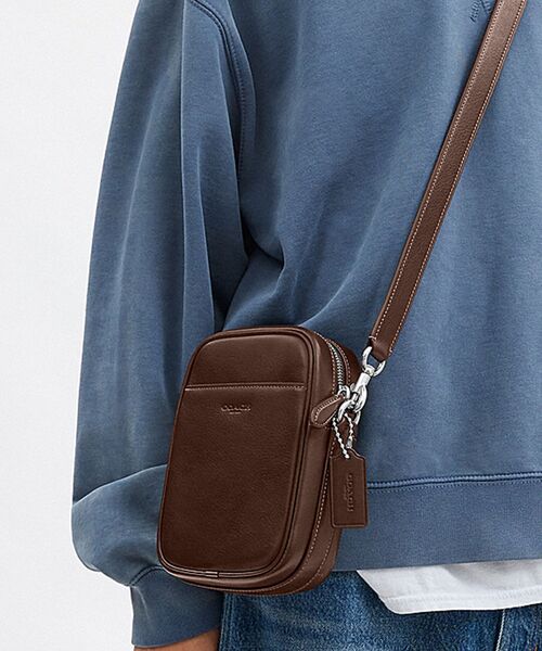美品】COACH コーチ シグネチャー柄 ショルダーバッグ クロス
