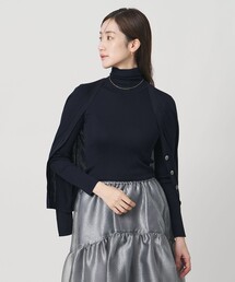 UNITED ARROWS ニット セーター シルクリブ タートルネック