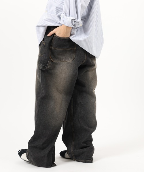 Jungle Storm（ジャングルストーム） ジーンズ Double knee painter