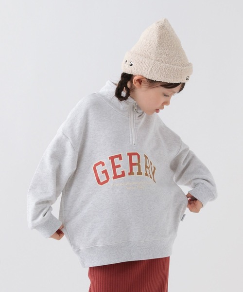 GERRY ジェリー キッズ 子供服 ジップアップ 長袖 フリース ジャケット サイズ160 ブラウン メンズ 【1002801719456】 キッズ GERRY(ジェリー) 紫外線対策 フリマアプリ | ジェリー