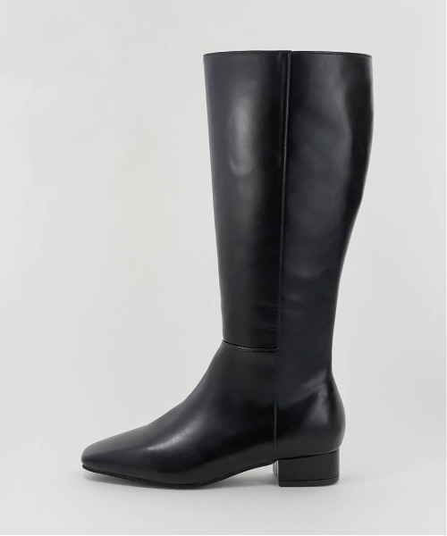 RANDA（ランダ） ブーツ 晴雨兼用 スクエアトゥロングブーツ