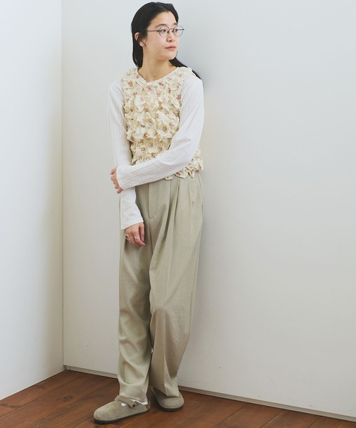 ブラウス シャツ ●Monet uneven　blouse レディース fig London ブラウス シャツ ○Monet uneven blouse レディース