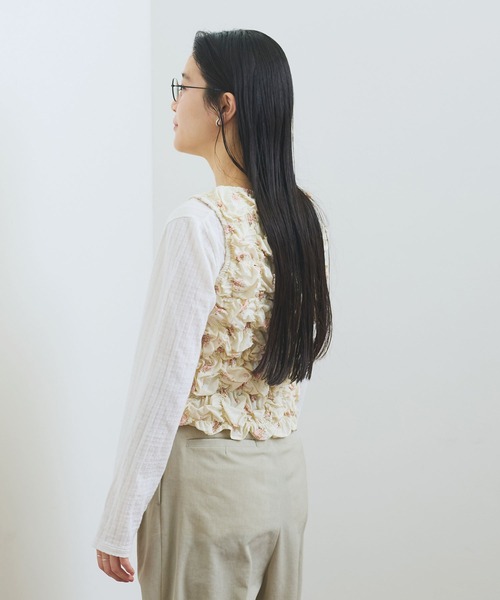 ブラウス シャツ ●Monet uneven　blouse レディース fig London ブラウス シャツ ○Monet uneven blouse レディース