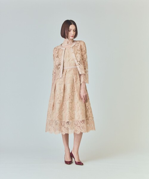 Grace Class ジャケット GRACE CLASS ジャケット ノーカラージャケット リバーレースジャケット