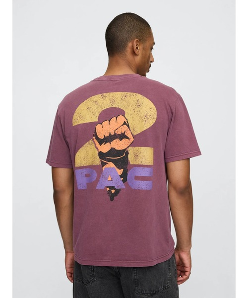 tシャツ 2PACK T レディース GAP tシャツ 2PAC トゥパック グラフィックTシャツ メンズ