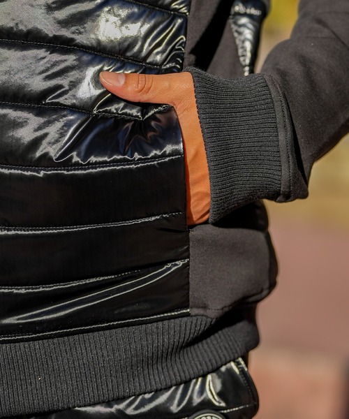 アダムスジャグラー　上　新作 adamsJUGGLER（アダムスジャグラー） パーカー ラスタースイッチングLZ