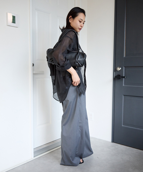 【美品】JOURNAL STANDARD シアーリネンカールマイヤーシャツ シアーリネンカールマイヤーシャツ | ジャーナルスタンダード