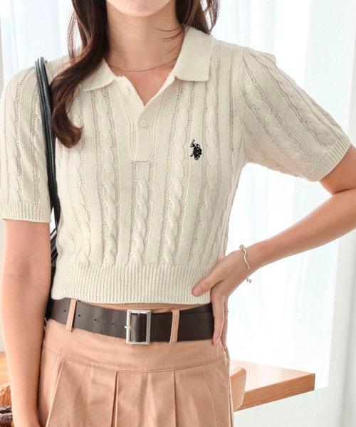 U.S. POLO ASSN. ポロシャツ ポロ ∴WEGO/「25年春夏新作」U.S.