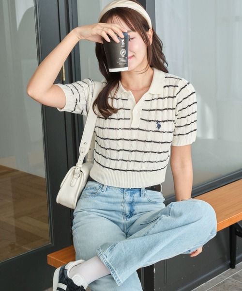 U.S. POLO ASSN. ポロシャツ ポロ ∴WEGO/「25年春夏新作」U.S.