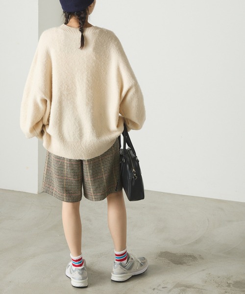 「forksy.」 長袖ニット FREE 杢グレー レディース_画像5