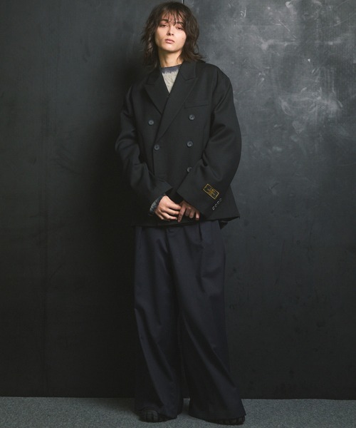 MAISON SPECIAL（メゾンスペシャル） スラックス 「UNISEX」Wool Mix