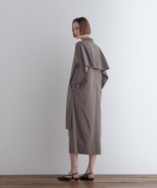 ルフィル LE PHIL SOLOTEX コンビワンピース　シャツワンピース LE PHIL(ル フィル)｜SOLOTEXシャツワンピース/ブルー の通販