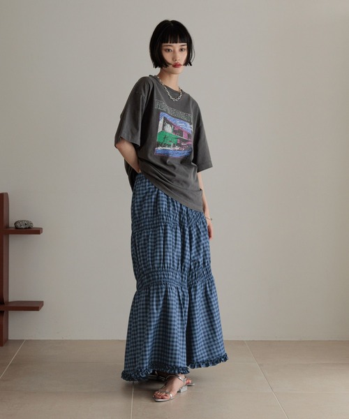 LOWRYS FARM（ローリーズファーム） ロング スカート ボリューム