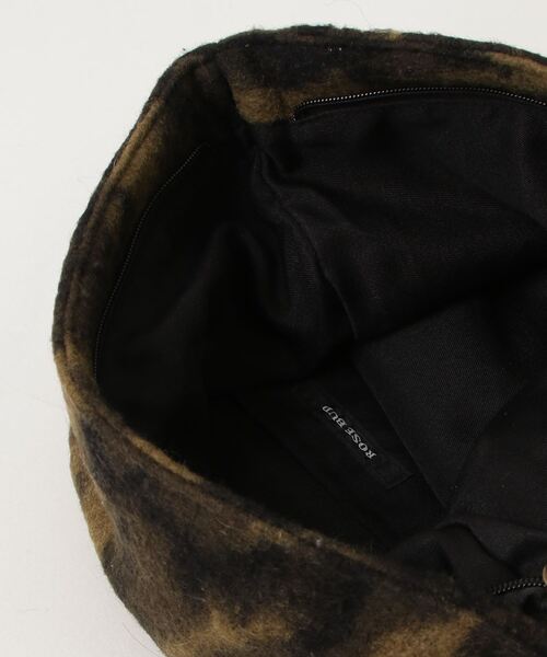 「ROSE BUD」 カモフラージュクラッチバッグ - グリーン レディース_画像4