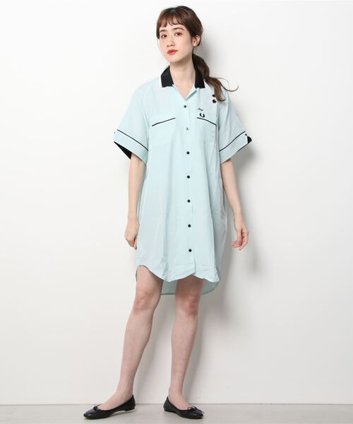FRED PERRY 「FRED PERRY」 半袖ワンピース 10 ブラック