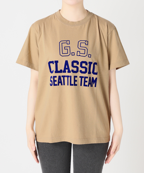 tシャツ 「追加」別注「GULFCOAST SPORTSWEAR」ロゴTシャツ レディース ガルフコーストスポーツウェア ロゴプリントTシャツ GULF COAST