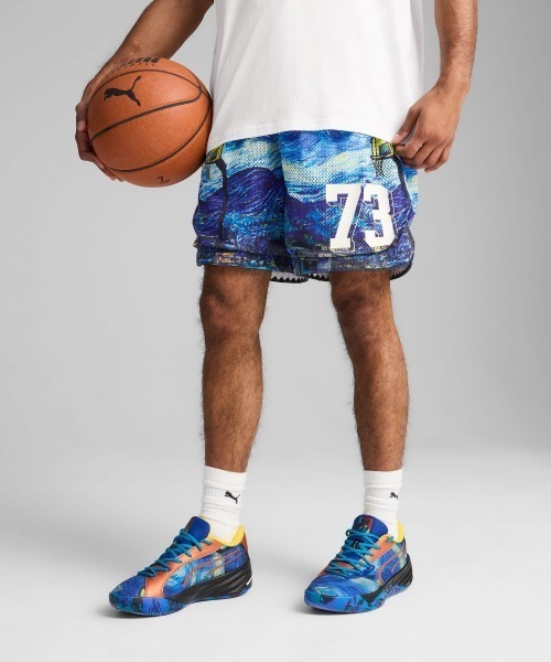 PUMA（プーマ） パンツ PUMA DYLAN EXHIBIT 7 AOP SHORT（プーマ