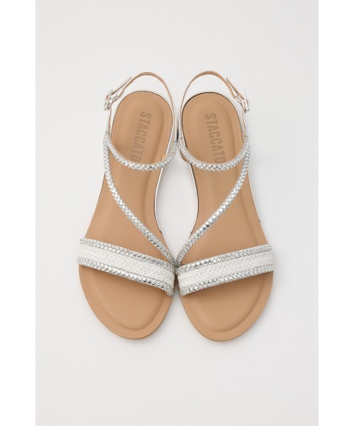 スタッカート（STACCATO）/クレオスリングフラット STACCATO（スタッカート） サンダル クレオスリングフラット