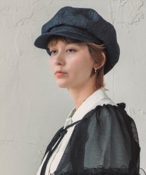 ORIENT MILLINERY 帽子 キャスケット レディース Kojima Denim