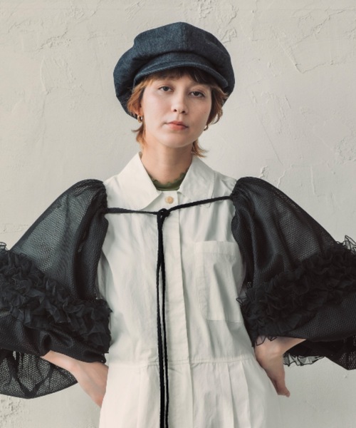 ORIENT MILLINERY 帽子 キャスケット レディース Kojima Denim