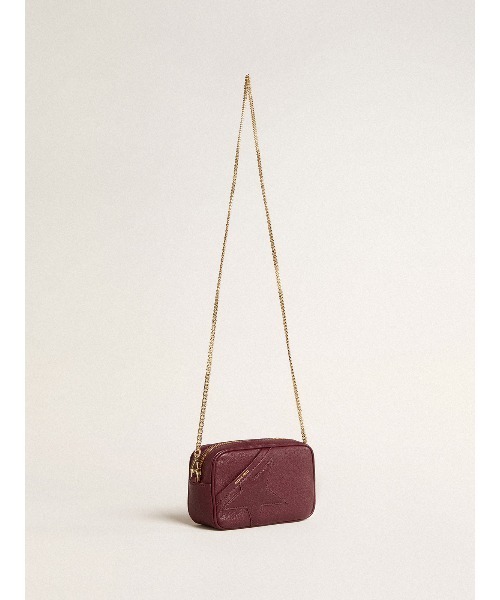 ショルダーバッグ バッグ Star Bag ミニ レザー（ワインレッド） トーン・オン・トーンスター レディースの画像