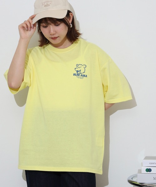 FUNALIVE（ファンアライブ） tシャツ BEARAURA プリント オーバー