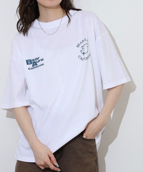 FUNALIVE（ファンアライブ） tシャツ BEARAURA プリント オーバー