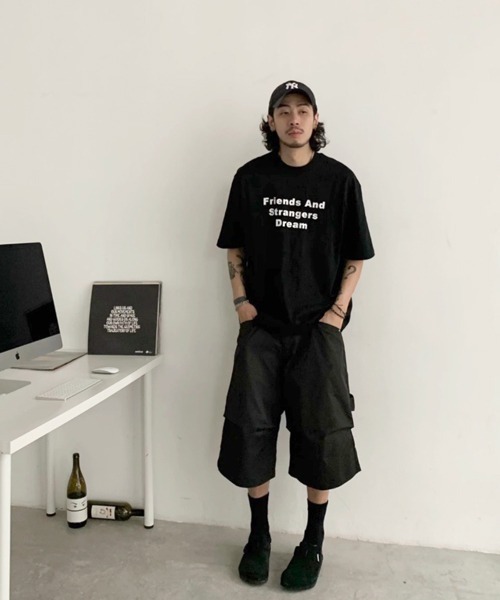 NOWLE（ノウル） カーゴパンツ 「NOWLE」ルーズフィット ナイロン