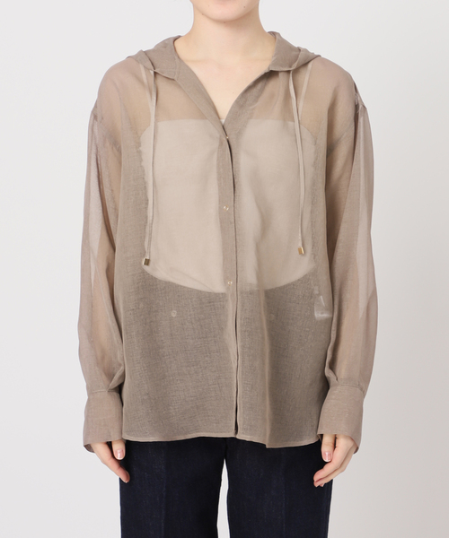 新品未使用✨️❖33℃❖ダウンフェザー入 ボンディングベストM 今日もビショップ | FANNI LEMMERMAYER ALPACA KNIT CARDIGAN