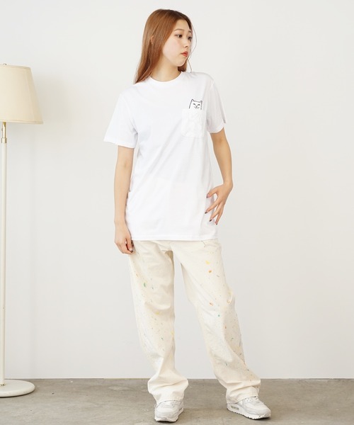 RIPNDIP 「RIPNDIP」 半袖Tシャツ M ナチュラル メンズ