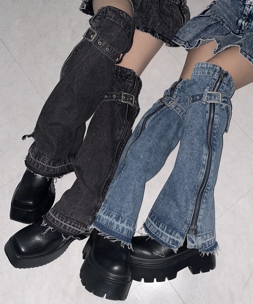 レッグウェア emem me+em select（ミームセレクト） レッグウォーマー 「 2color