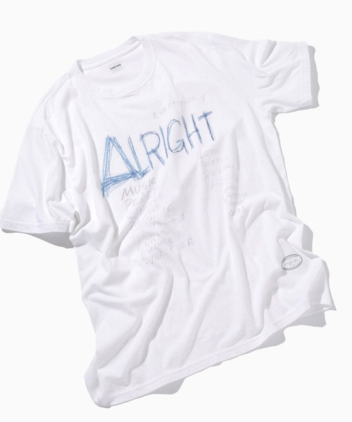 tシャツ 「TANGTANG（タンタン）」DRAWING ALRIGHT レディース