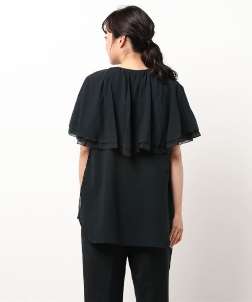 「JUSGLITTY」 ノースリーブブラウス 2 ホワイト レディース_画像6