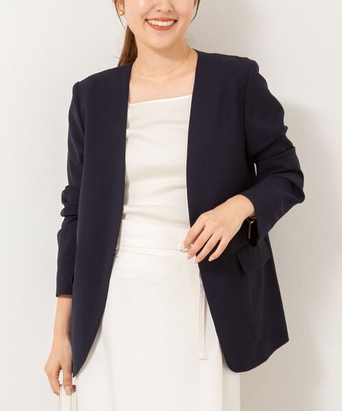 NOLLEY'S（ノーリーズ） ジャケット ノーカラージャケット