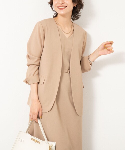 NOLLEY'S（ノーリーズ） ジャケット ノーカラージャケット