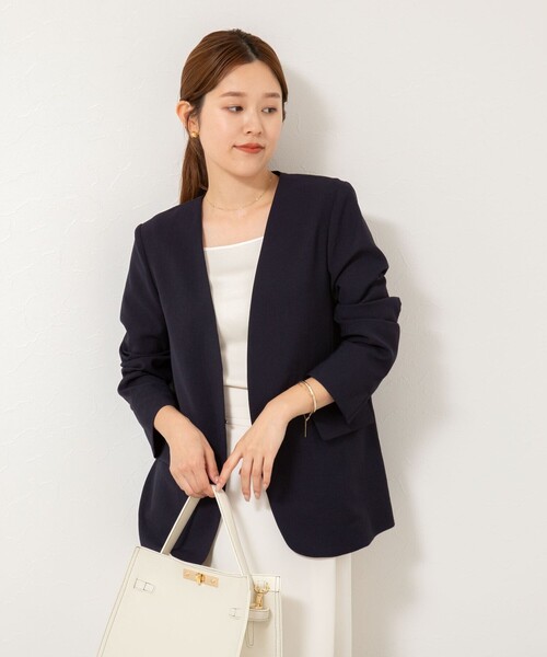 NOLLEY'S（ノーリーズ） ジャケット ノーカラージャケット