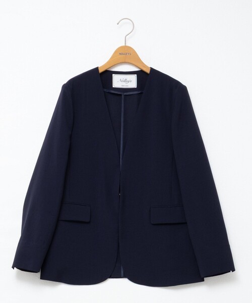 NOLLEY'S（ノーリーズ） ジャケット ノーカラージャケット
