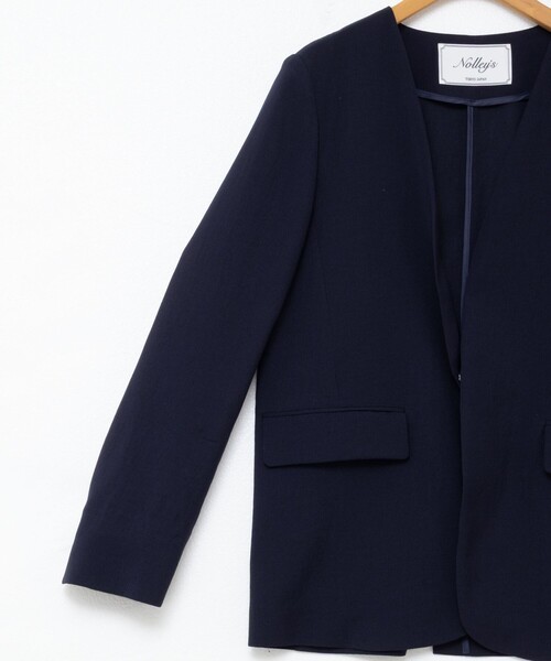 NOLLEY'S（ノーリーズ） ジャケット ノーカラージャケット