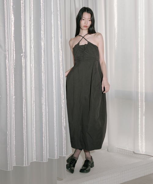 新品】TELOPLAN（テーロプラン）ロングワンピース ネイビー