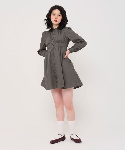 「TINA：JOJUN」 フラットパンプス S ブラック レディース