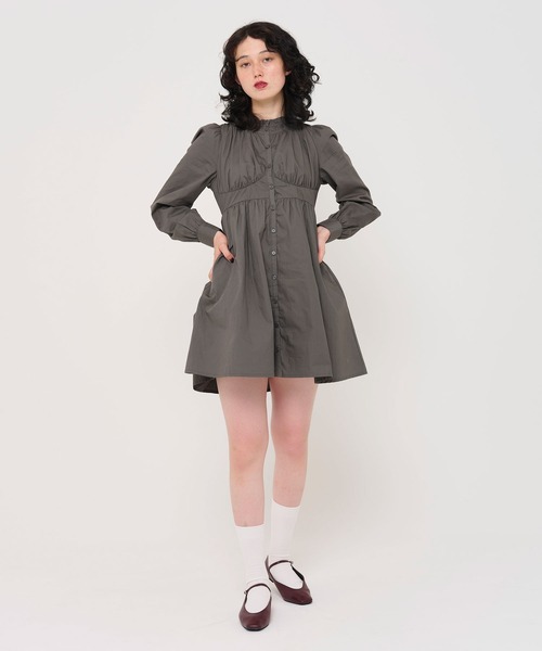 「TINA：JOJUN」 フラットパンプス S ブラック レディース