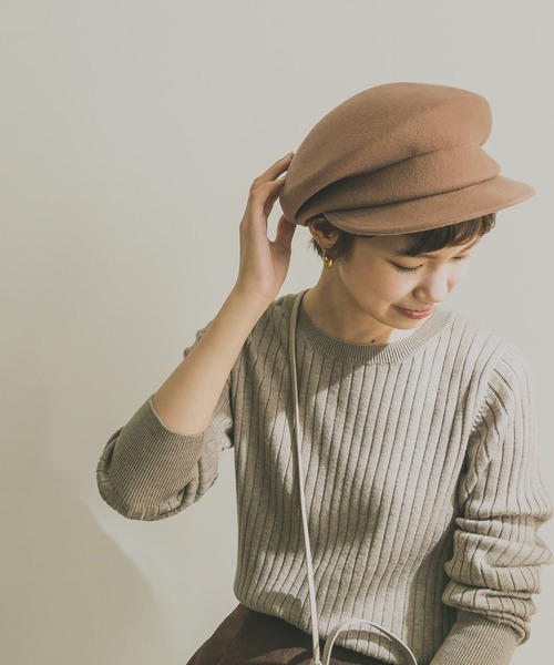 URBAN RESEARCH（アーバンリサーチ） キャスケット - ベージュ