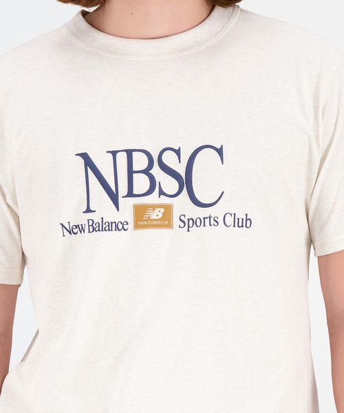 「New Balance」 半袖Tシャツ LARGE グリーン メンズ